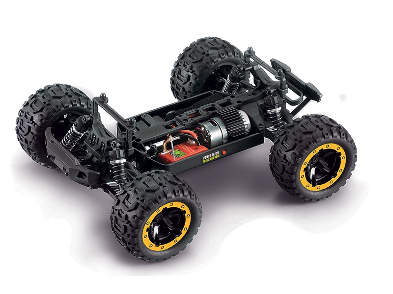 BlackZon Slyder MT 4wd Monster Truck RTR - Yellow (BL540116)