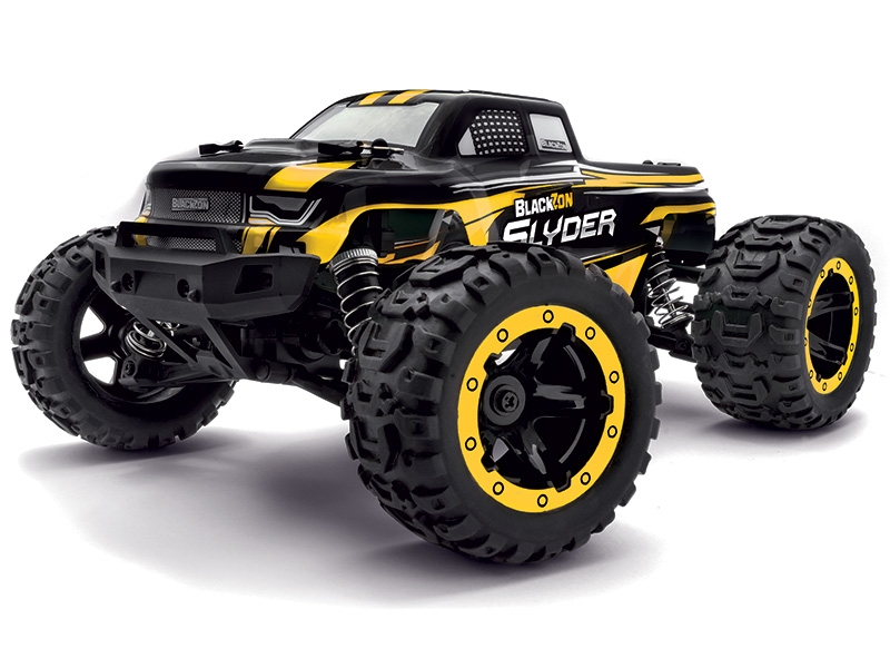 BlackZon Slyder MT 4wd Monster Truck RTR - Yellow (BL540116)
