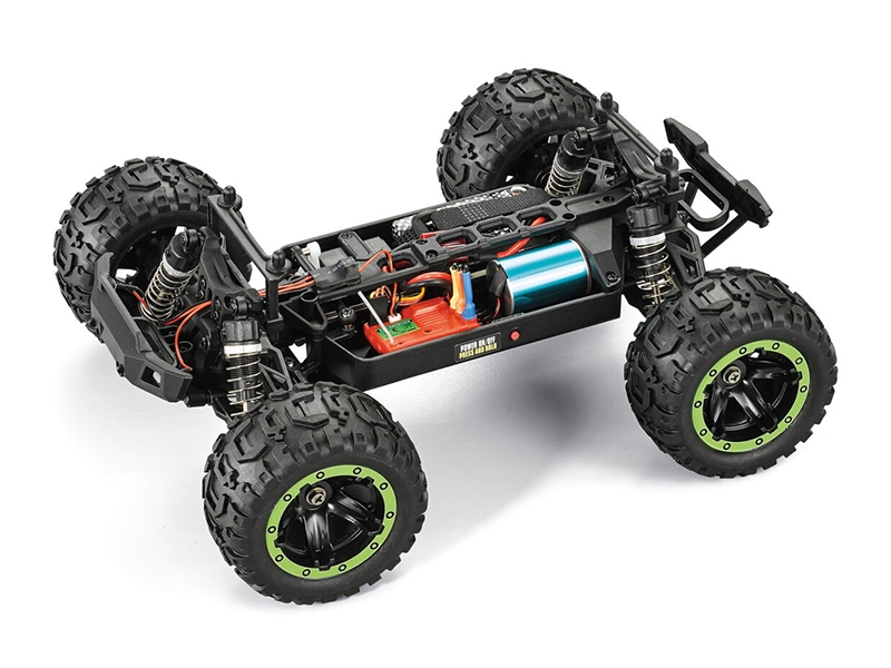 BlackZon Slyder MT Turbo 4wd Monster Truck RTR Brushless - Green (540208)
