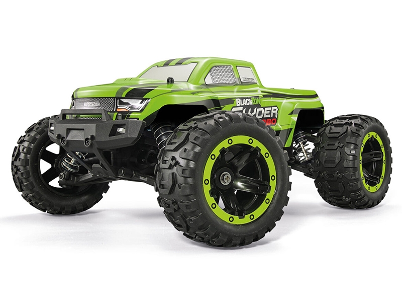 BlackZon Slyder MT Turbo 4wd Monster Truck RTR Brushless - Green (540208)