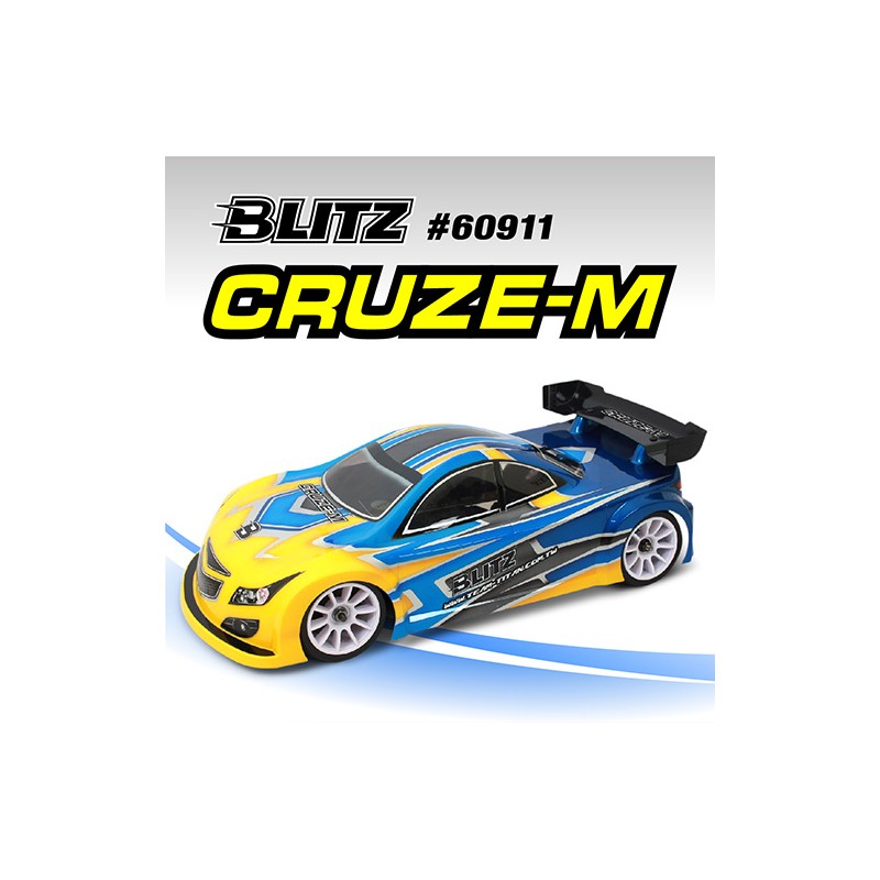 Blitz Cruze-M 225mm 0.8mm M -Chassis Clear Body (60911-08)