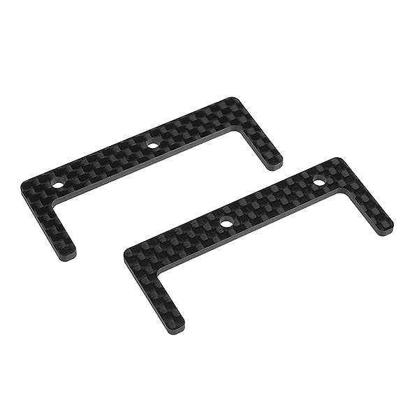 Corally Battery Plate SSx8R 3K Carbon 2 Pcs (C-00130-002)