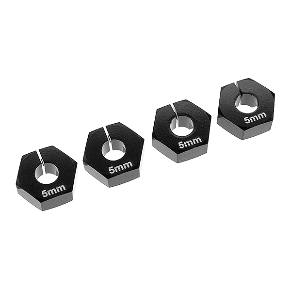 Corally Wheel Hex Adapter Alu. 4 Pcs (C-00140-077)