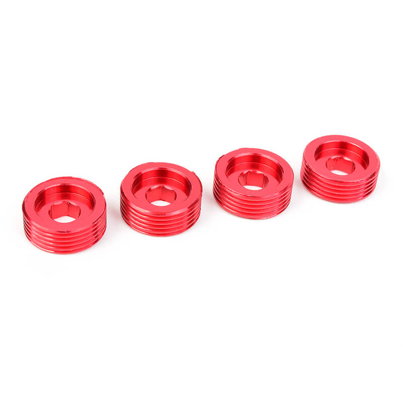 Corally Pivot Ball Adjusting Nut Aluminium 4 Pcs (C-00180-117)