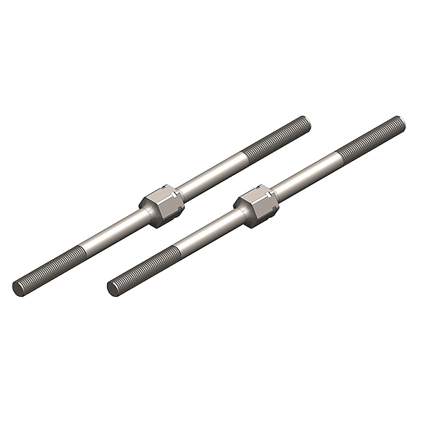 Corally Turnbuckle M4 92mm Steel 2 Pcs (C-00180-144)