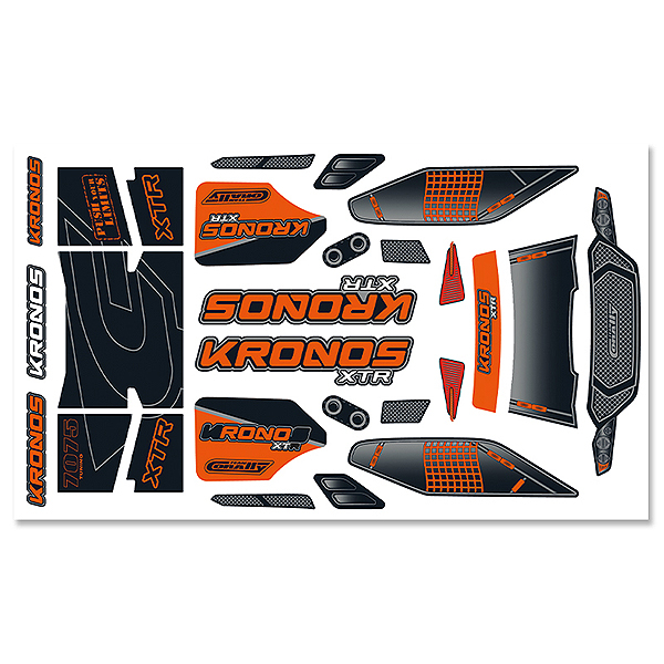 Corally Body Decal Sheet - Kronos Xtr (C-00180-380-2)
