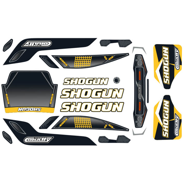 Corally Body Decal Set - Shogun XP 6S 2021 (C-00180-385-2)
