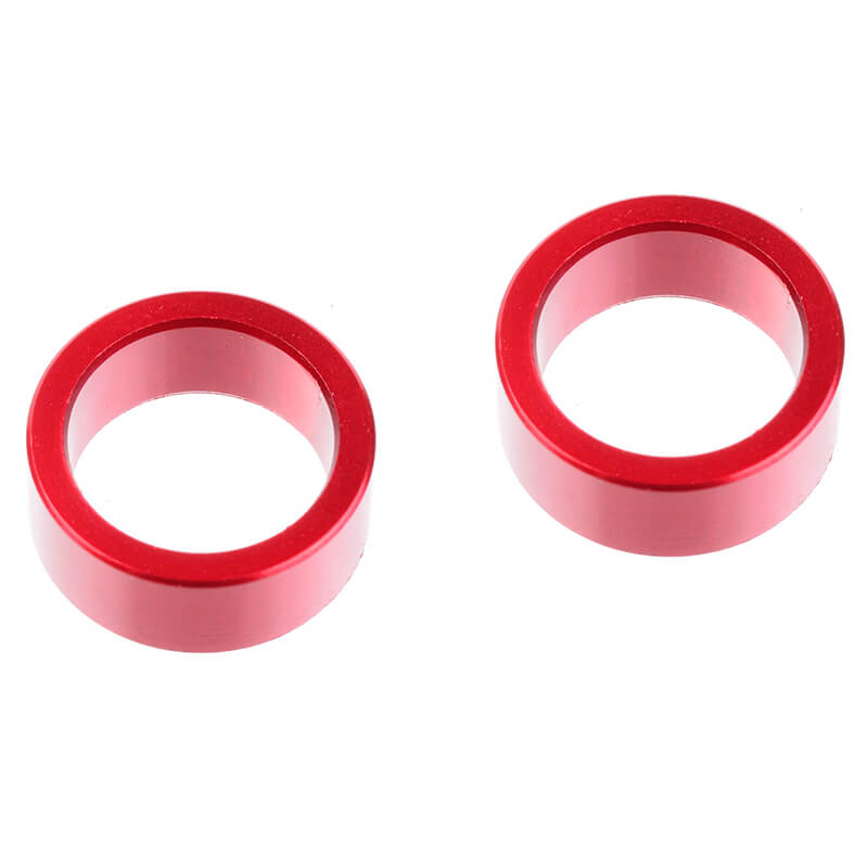 Corally Hda Suspension Arm Insert Inner Aluminum Red 2 Pcs (C-00180-531)