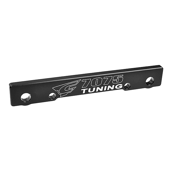 Corally Suspension Arm Mount Ff SwiSS 7075 T6 3mm Hard Bl. (C-00180-683)