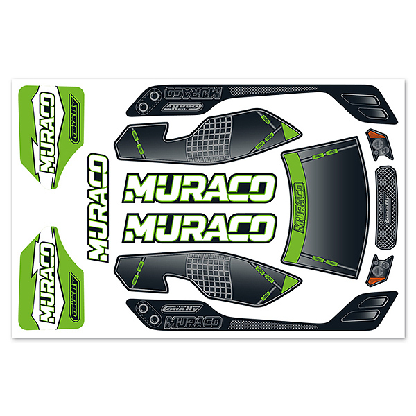 Corally Body Decal Sheet - Muraco Xp 6S (C-00180-706-1)