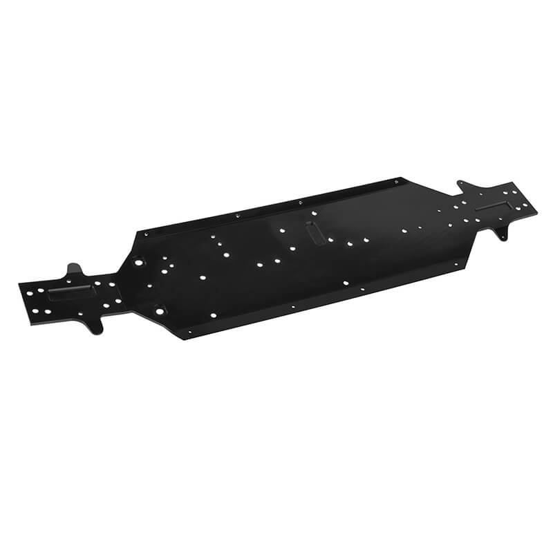 Corally Chassis Asuga Xlr Aluminum Black 1 Pc (C-00180-862)