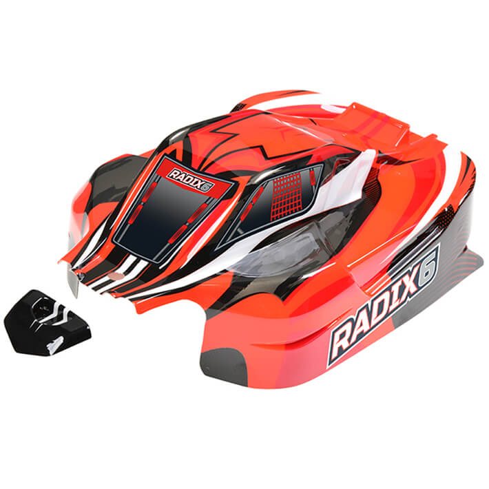 Corally Polycarbonate Body Radix 6 Xp Painted Cut 1 Pc (C-00185-375)
