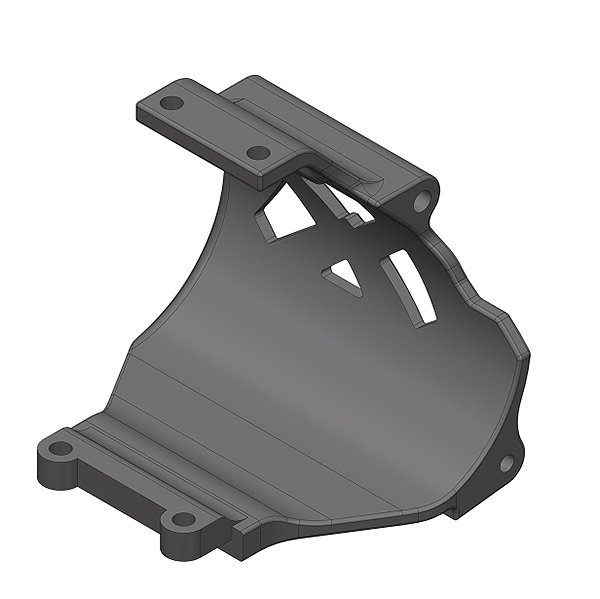 Corally Motor Guard Rear Composite (C-00250-059)