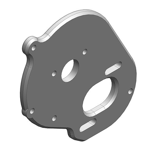 Corally Motor Mount Plate Aluminium (C-00250-061)