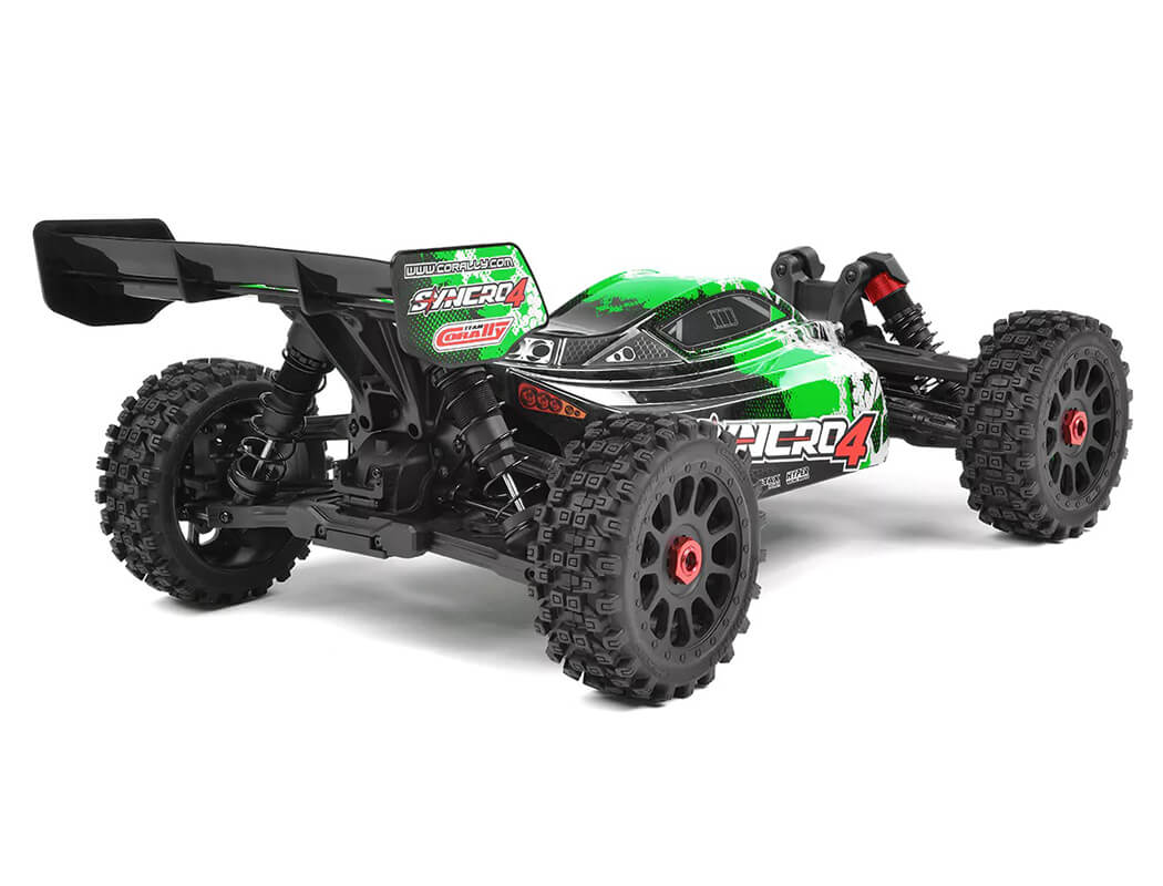 Corally SYNCRO-4 Brushless 4S Basher Buggy RTR- Green (C-00287-G)