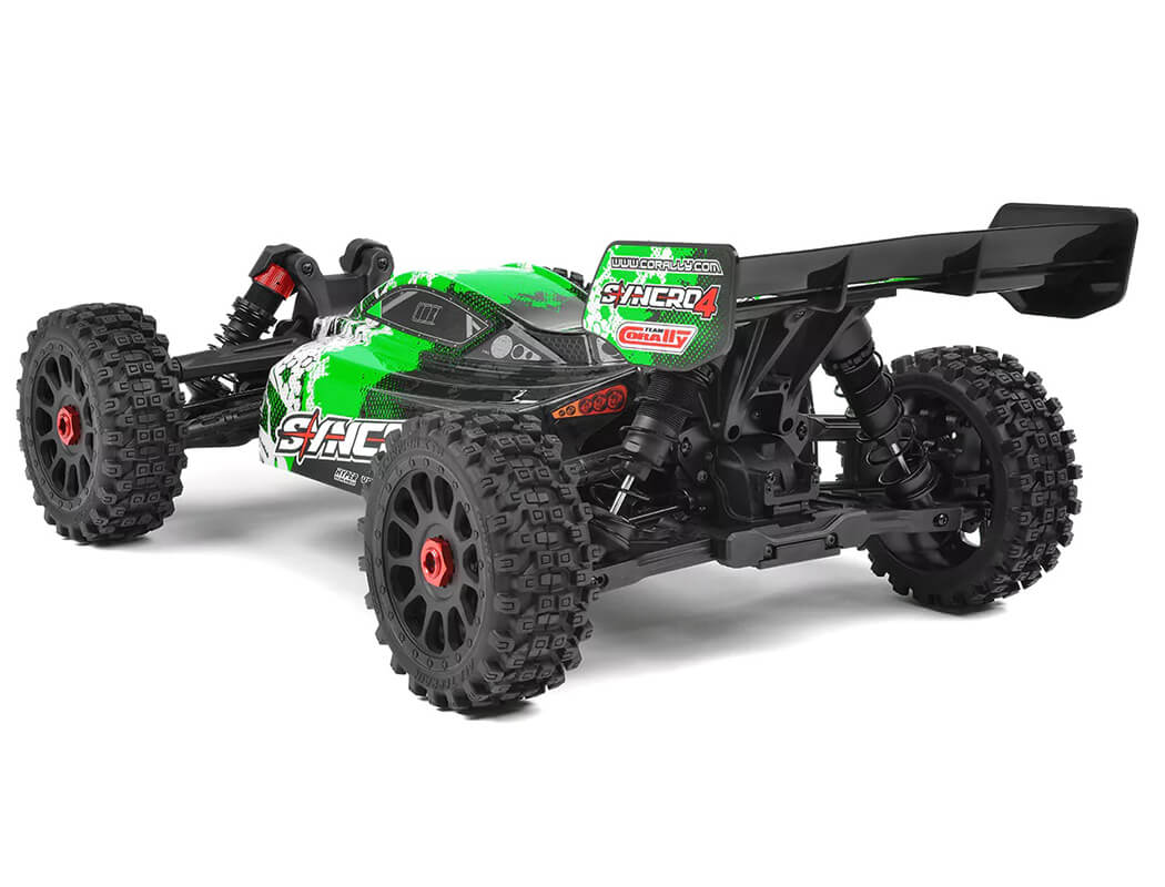 Corally SYNCRO-4 Brushless 4S Basher Buggy RTR- Green (C-00287-G)