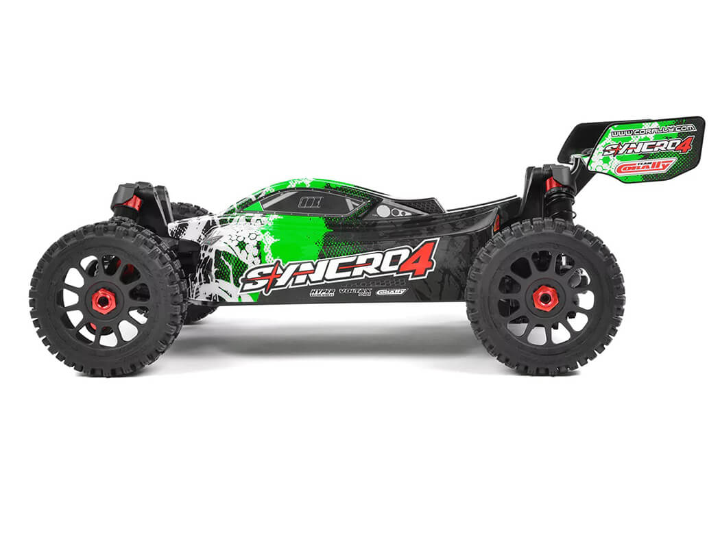 Corally SYNCRO-4 Brushless 4S Basher Buggy RTR- Green (C-00287-G)