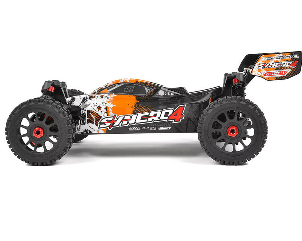 Corally SYNCRO-4 Brushless 4S Basher Buggy RTR- Orange (C-00287-O)