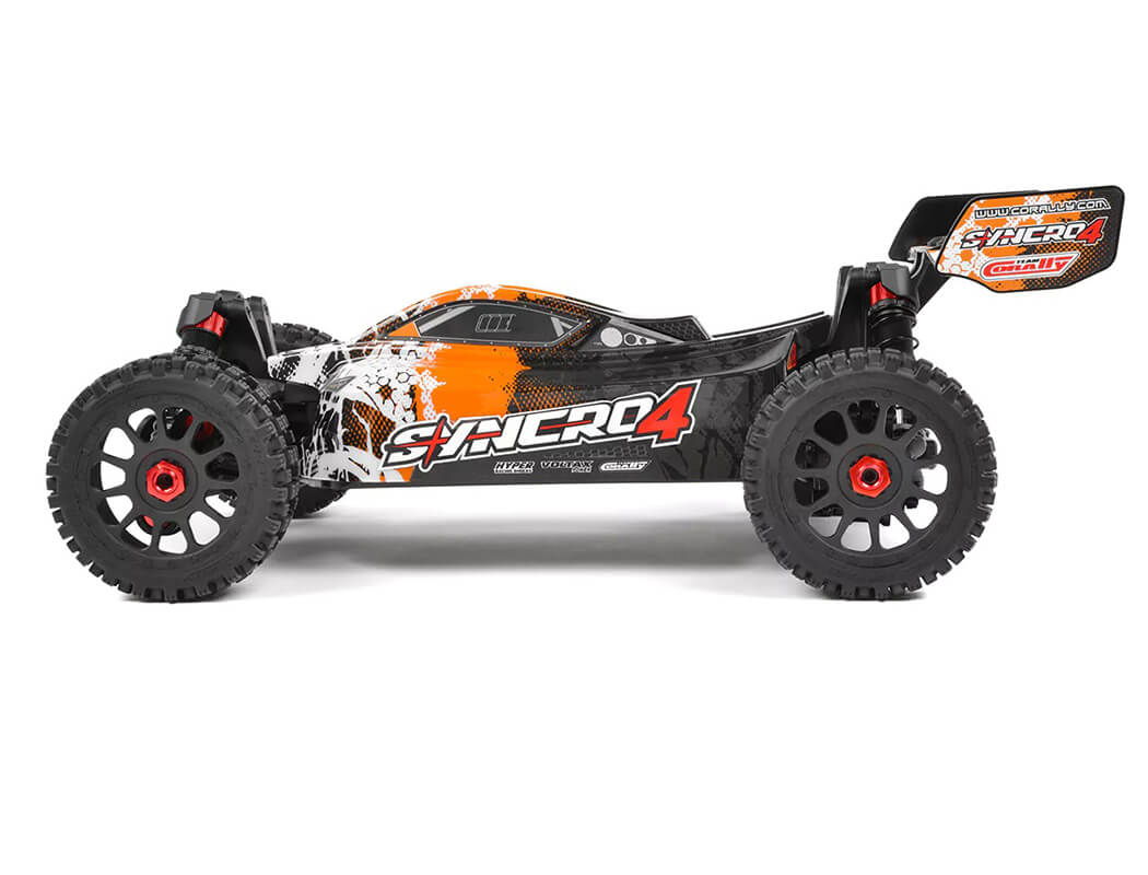Corally SYNCRO-4 Brushless 4S Basher Buggy RTR- Orange (C-00287-O)