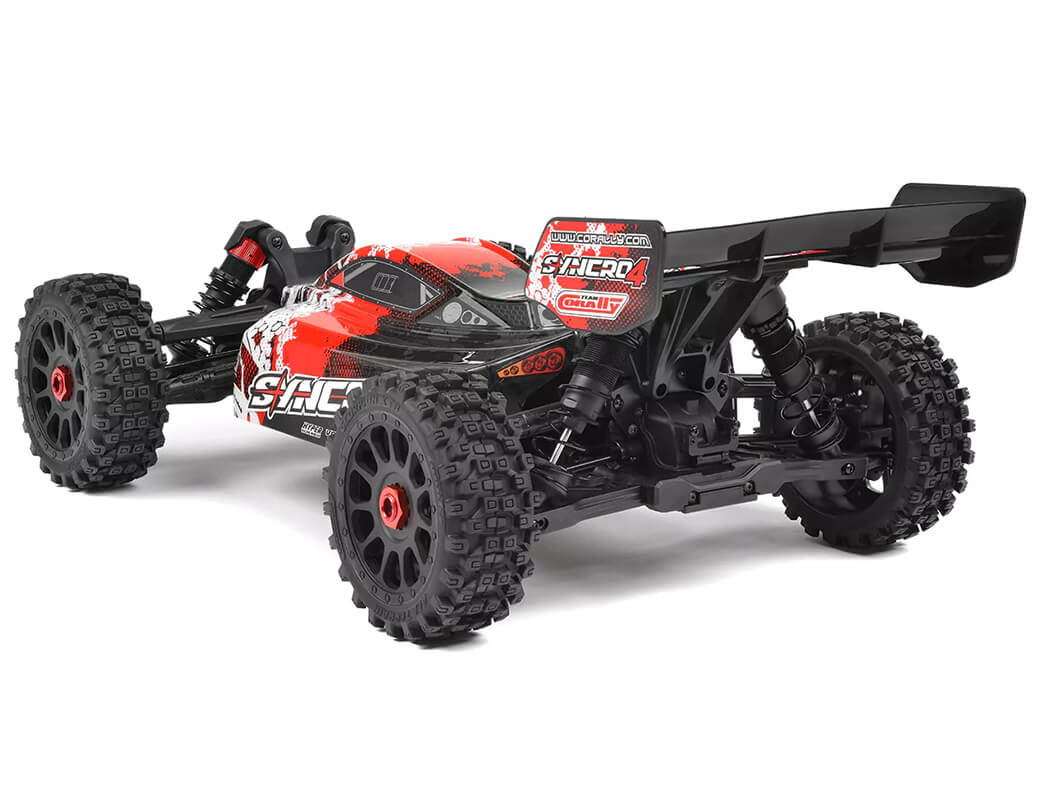 Corally SYNCRO-4 Brushless 4S Basher Buggy RTR- Red (C-00287-R)