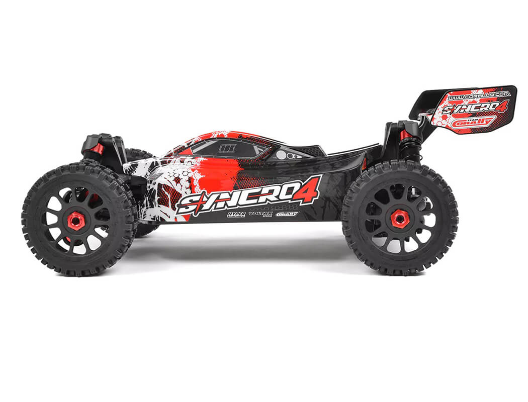 Corally SYNCRO-4 Brushless 4S Basher Buggy RTR- Red (C-00287-R)