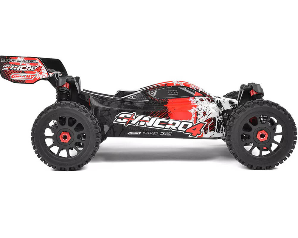 Corally SYNCRO-4 Brushless 4S Basher Buggy RTR- Red (C-00287-R)
