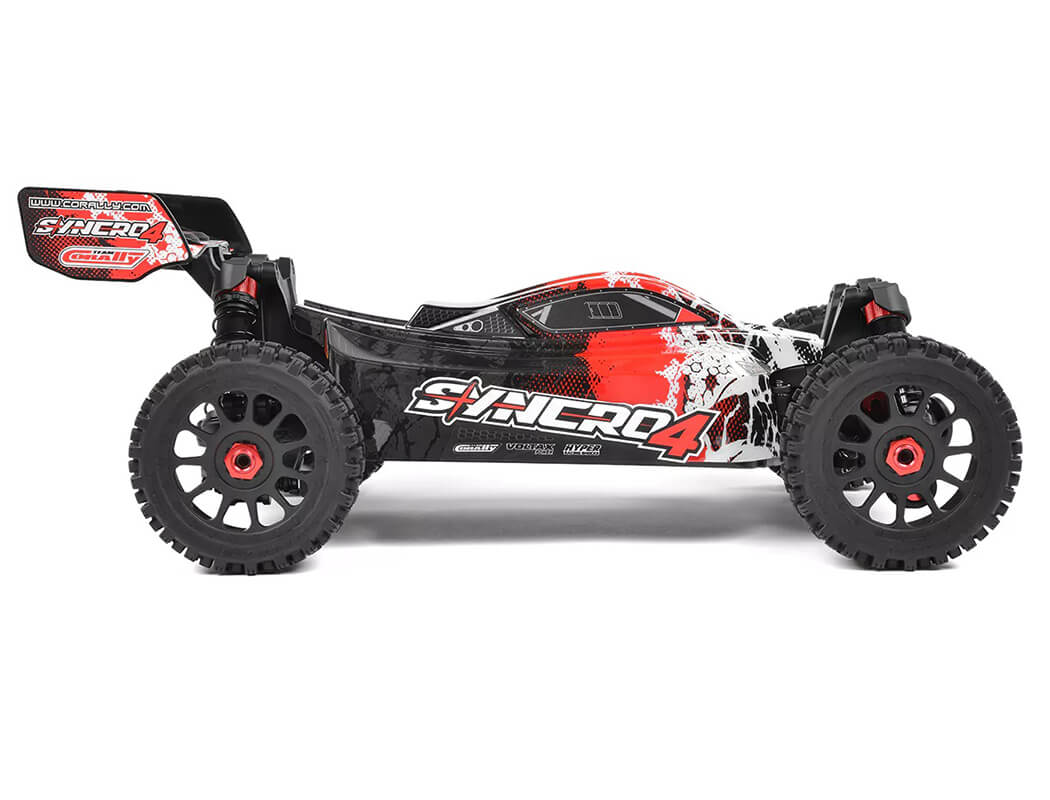 Corally SYNCRO-4 Brushless 4S Basher Buggy RTR- Red (C-00287-R)