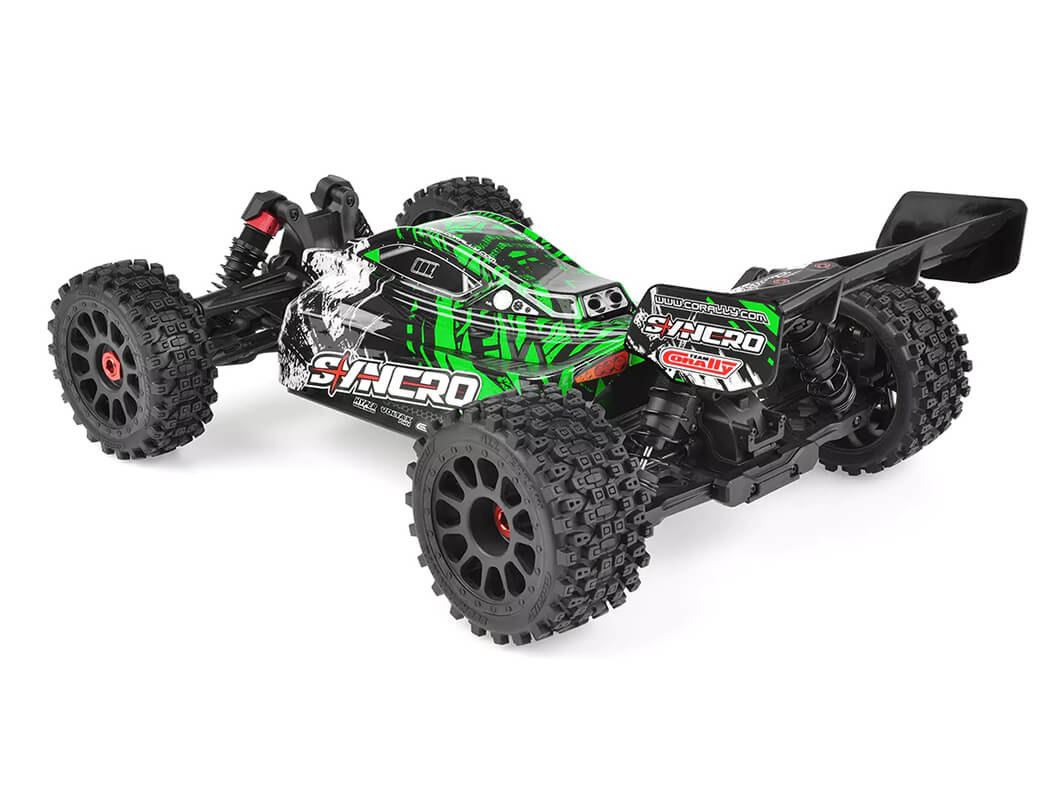Corally SYNCRO-2 Brushless 3-4S 2wd Basher Buggy RTR- Green (C-00289-G)