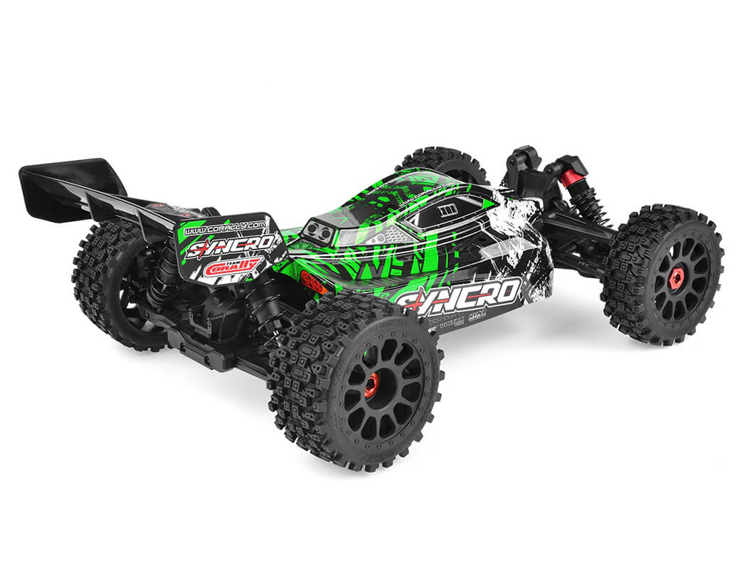 Corally SYNCRO-2 Brushless 3-4S 2wd Basher Buggy RTR- Green (C-00289-G)