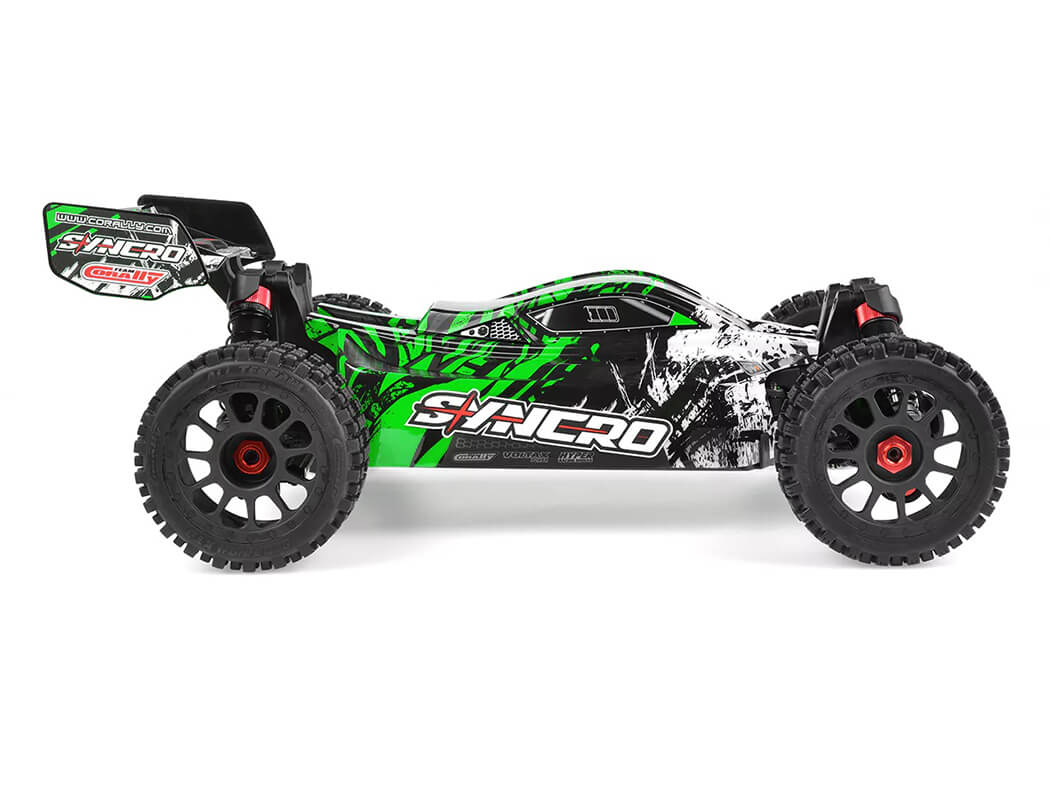 Corally SYNCRO-2 Brushless 3-4S 2wd Basher Buggy RTR- Green (C-00289-G)