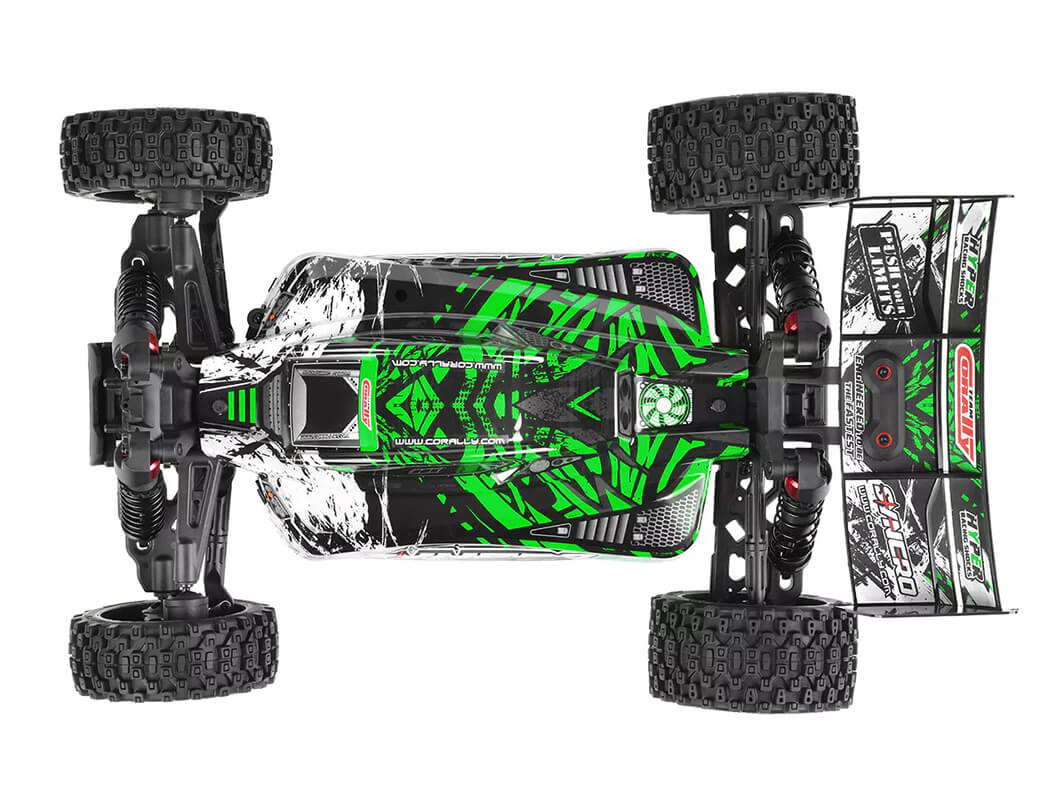 Corally SYNCRO-2 Brushless 3-4S 2wd Basher Buggy RTR- Green (C-00289-G)