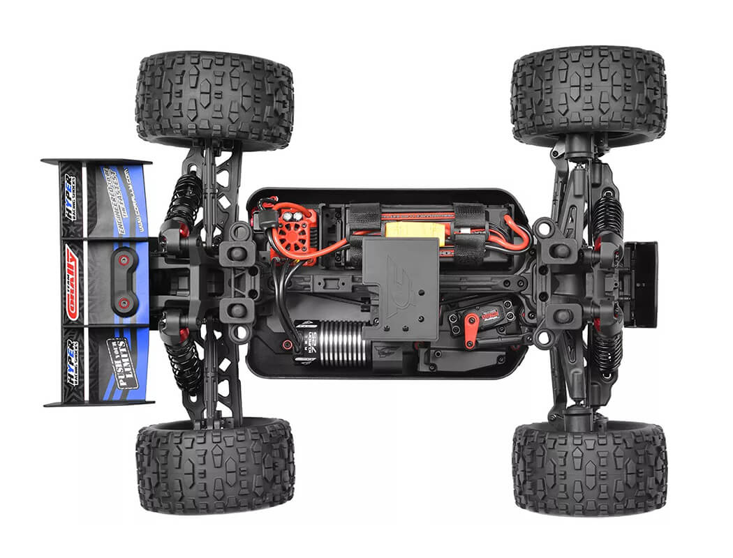 Corally Punisher-4 Brushless 4S Basher Truck RTR - Blue (C-00292-B)