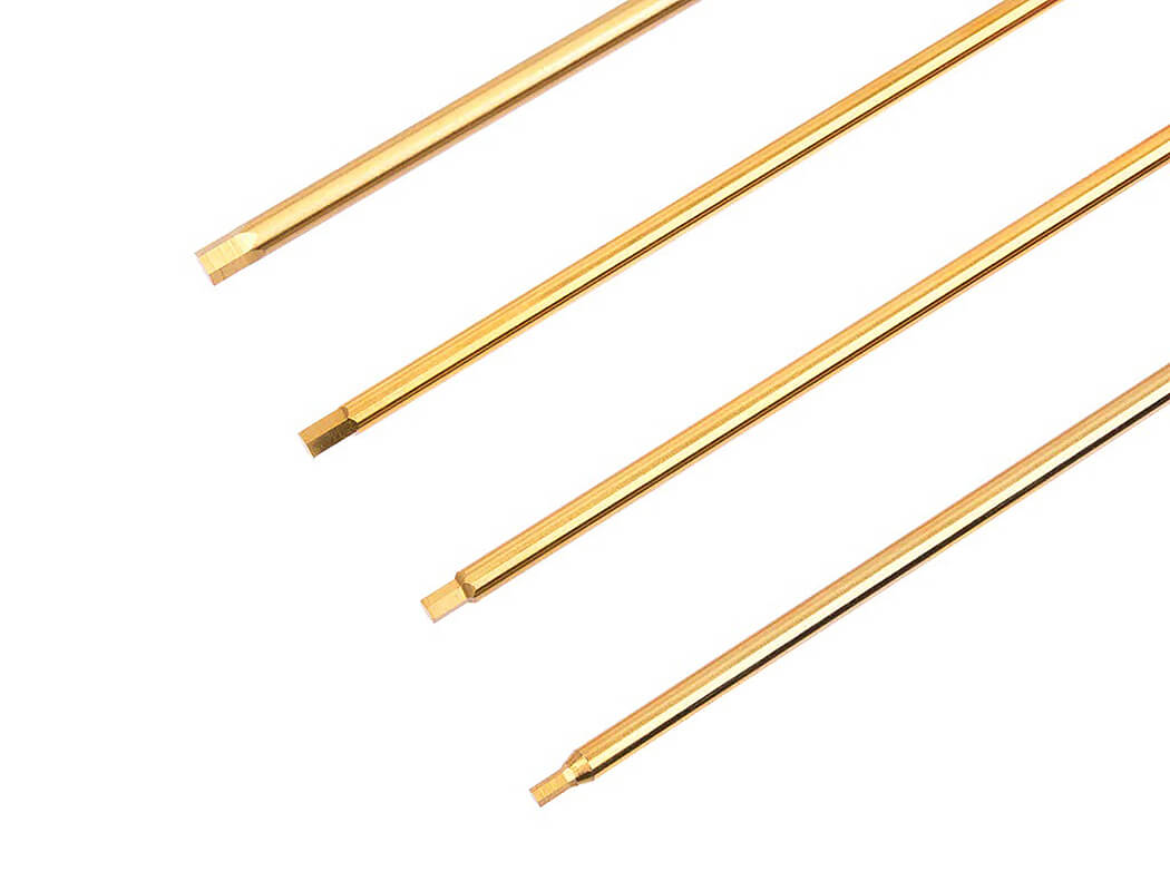 Corally Pro Tool Hex Tips Titanium Nitride Coated (C-16180)