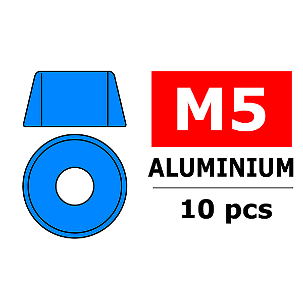 Corally Aluminium Washer For M5 Socket Head Screws O (C-3214-50-4)