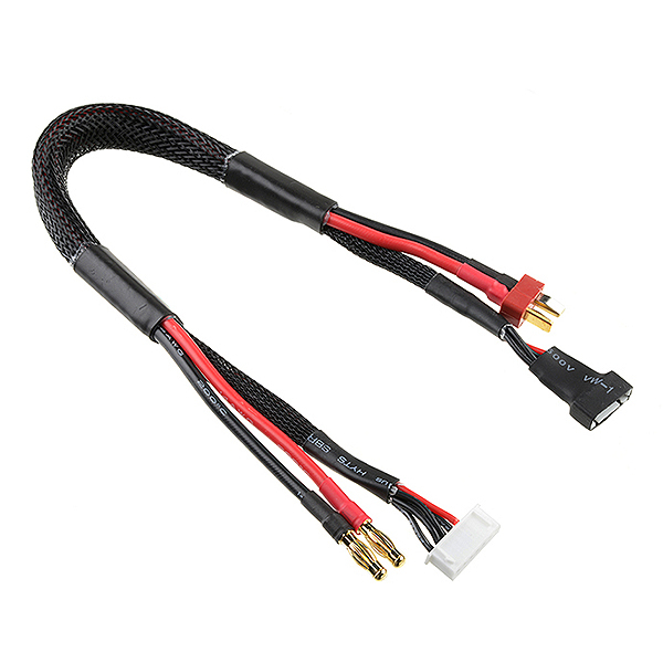 Corally Charge/Balance Lead Tplug 4S Charger 6S Xh Connector - 4S Xh Connector 14Awg Ultra V+ Wire (C-50283)