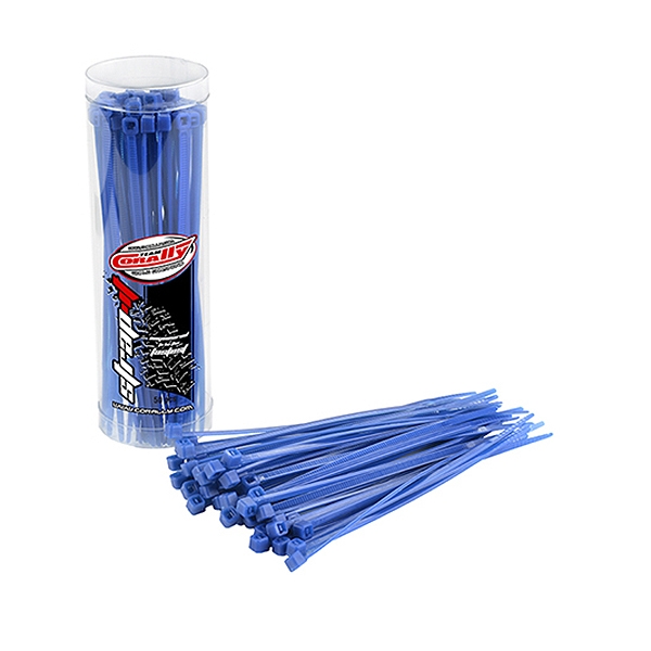Corally Strapit Cable Tie Wraps Blue 2.5X100mm 50 Pcs (C-50501)