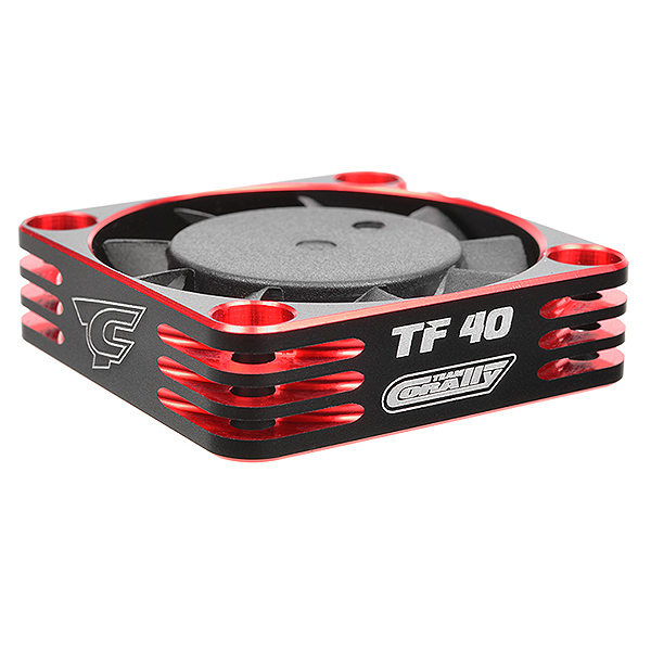 Corally Ultra High Speed Cooling Fan 40mm 6V8,4V Black/Red (C-53112-1)