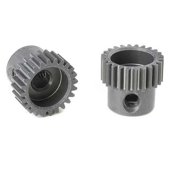 Corally 64 Dp Pinion Short Hard Anodised Al7075 24 Teeth Shaft Dia. 3.17mm (C-70324)