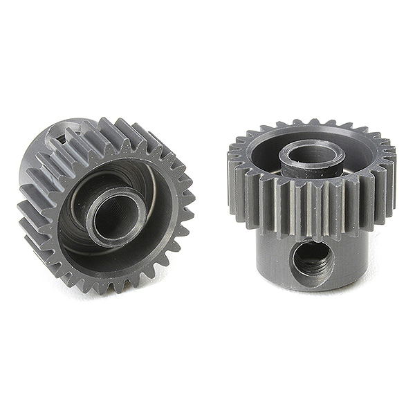 Corally 64 Dp Pinion Short Hard Anodised Al7075 27 Teeth Shaft Dia. 3.17mm (C-70327)