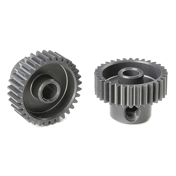 Corally 64 Dp Pinion Short Hard Anodised Al7075 32 Teeth Shaft Dia. 3.17mm (C-70332)