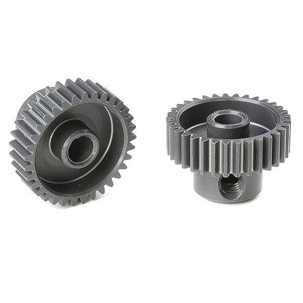 Corally 64 Dp Pinion Short Hard Anodised Al7075 33 Teeth Shaft Dia. 3.17mm (C-70333)