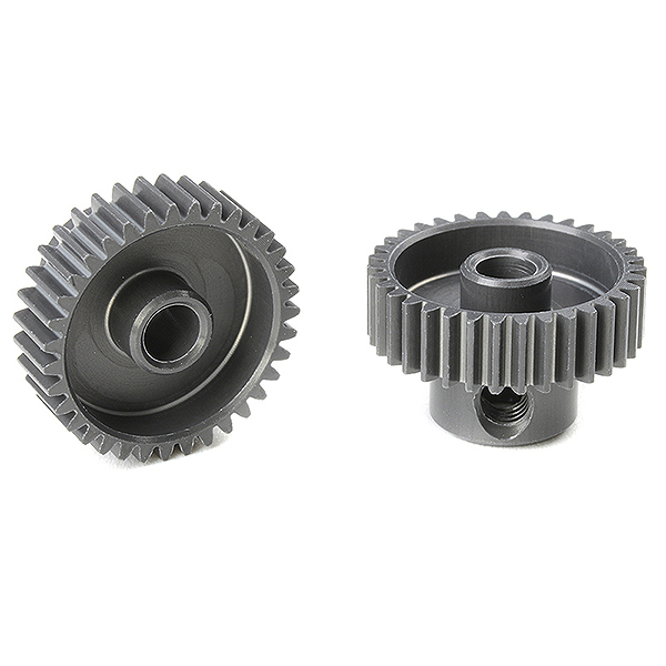 Corally 64 Dp Pinion Short Hard Anodised Al7075 35 Teeth Shaft Dia. 3.17mm (C-70335)