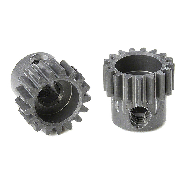 Corally 48 Dp Pinion Short Hard Anodised Al7075 17 Teeth Shaft Dia. 3.17mm (C-70417)