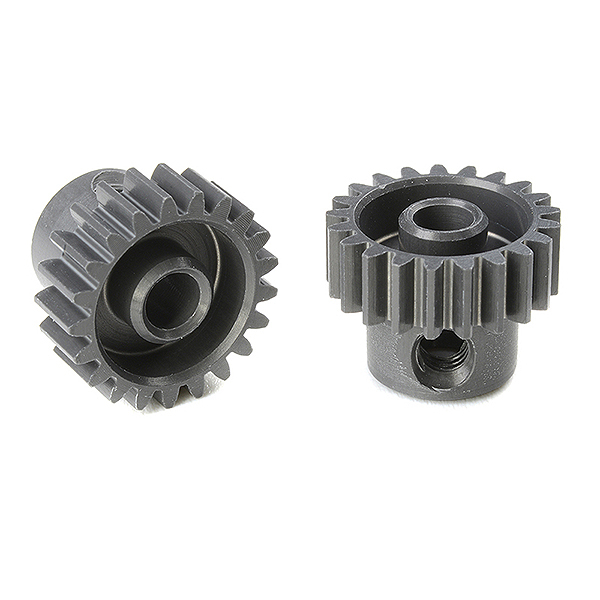 Corally 48 Dp Pinion Short Hard Anodised Al7075 22 Teeth Shaft Dia. 3.17mm (C-70422)