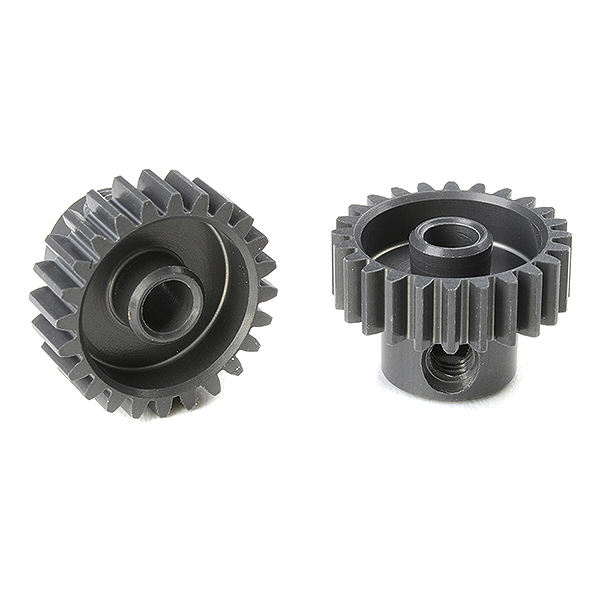 Corally 48 Dp Pinion Short Hard Anodised Al7075 24 Teeth Shaft Dia. 3.17mm (C-70424)