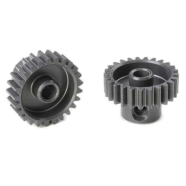 Corally 48 Dp Pinion Short Hard Anodised Al7075 25 Teeth Shaft Dia. 3.17mm (C-70425)