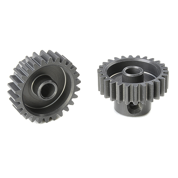 Corally 48 Dp Pinion Short Hard Anodised Al7075 26 Teeth Shaft Dia. 3.17mm (C-70426)