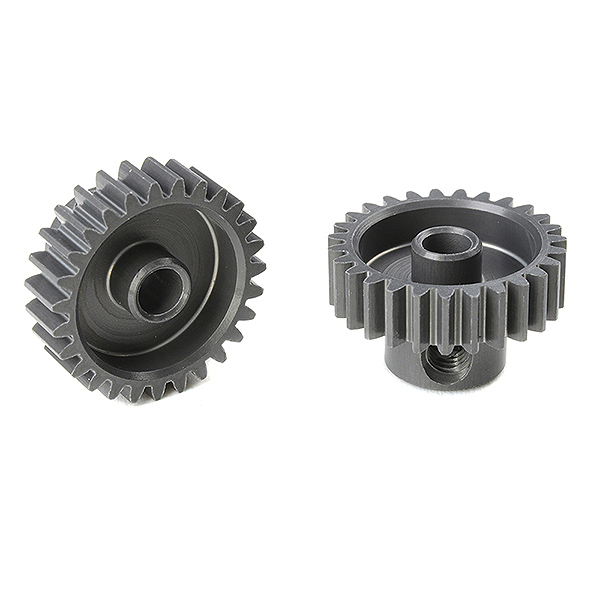Corally 48 Dp Pinion Short Hard Anodised Al7075 27 Teeth Shaft Dia. 3.17mm (C-70427)