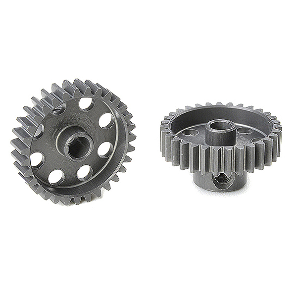 Corally 48 Dp Pinion Short Hard Anodised Al7075 31 Teeth Shaft Dia. 3.17mm (C-70431)