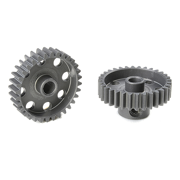 Corally 48 Dp Pinion Short Hard Anodised Al7075 32 Teeth Shaft Dia. 3.17mm (C-70432)